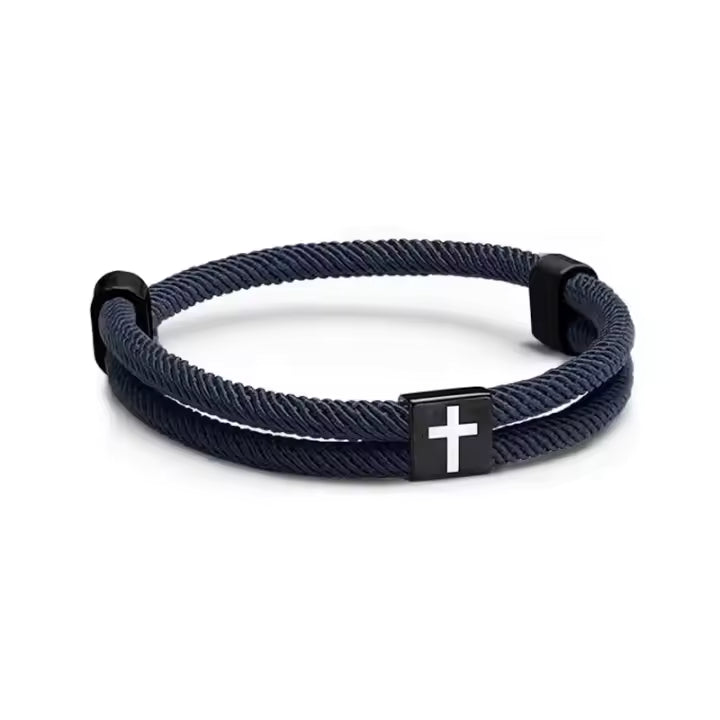 Bracelet Homme avec croix