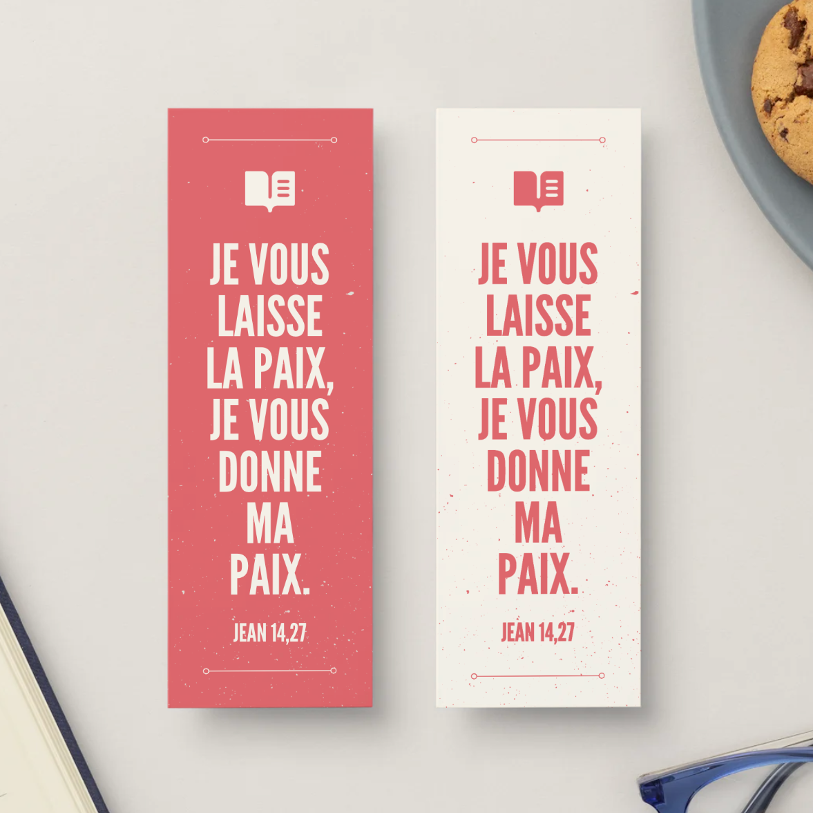 Marque-page biblique Jn 14,27