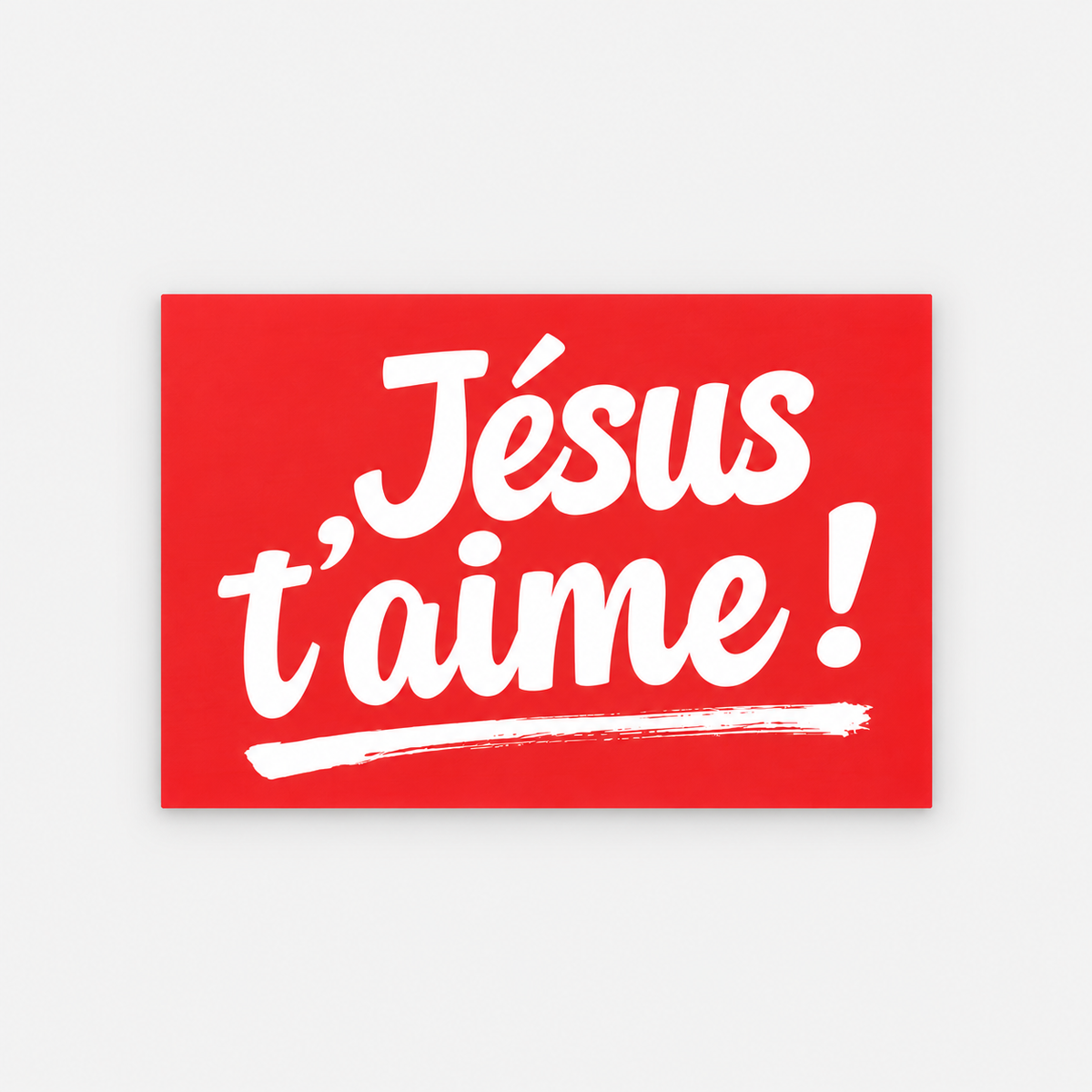 Sticker Jésus t'aime !