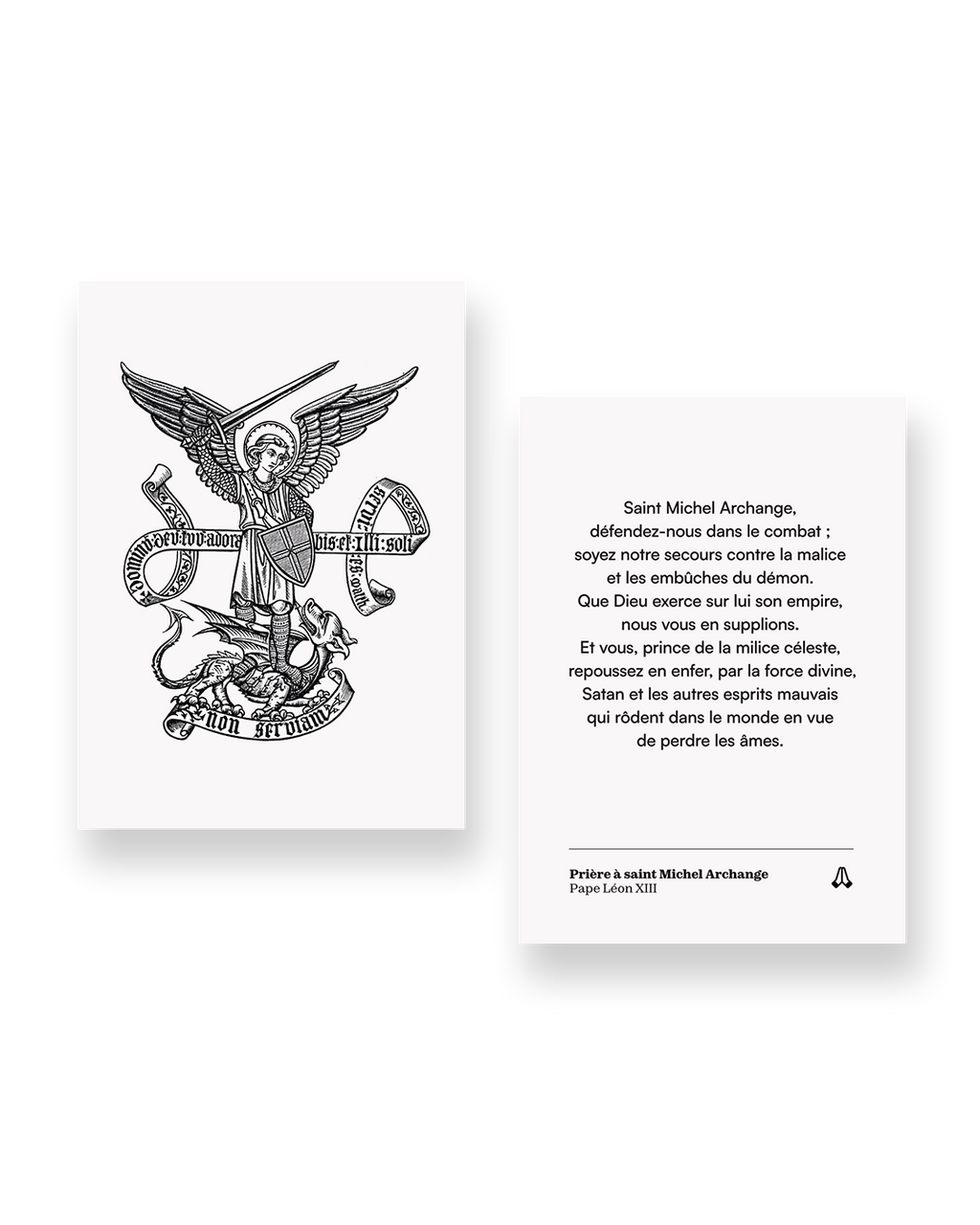 Carte Saint Michel Archange
