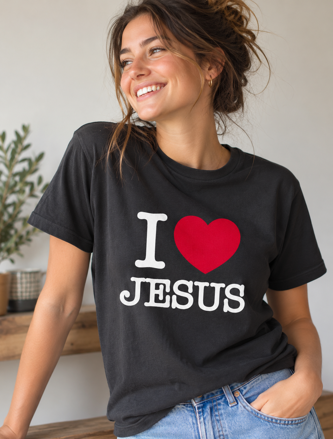 I Love Jesus - T-shirt unisexe