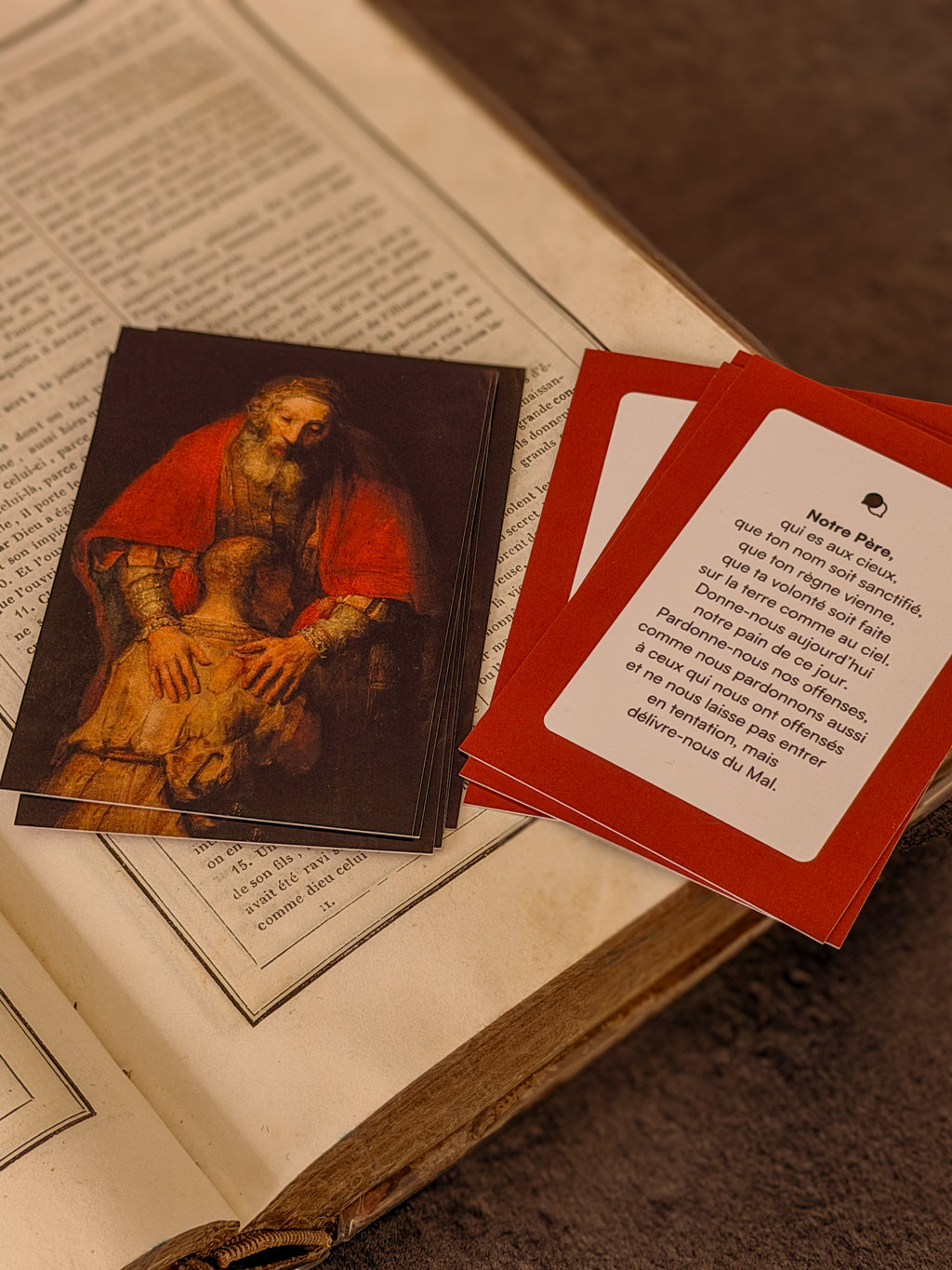 Carte Notre Père
