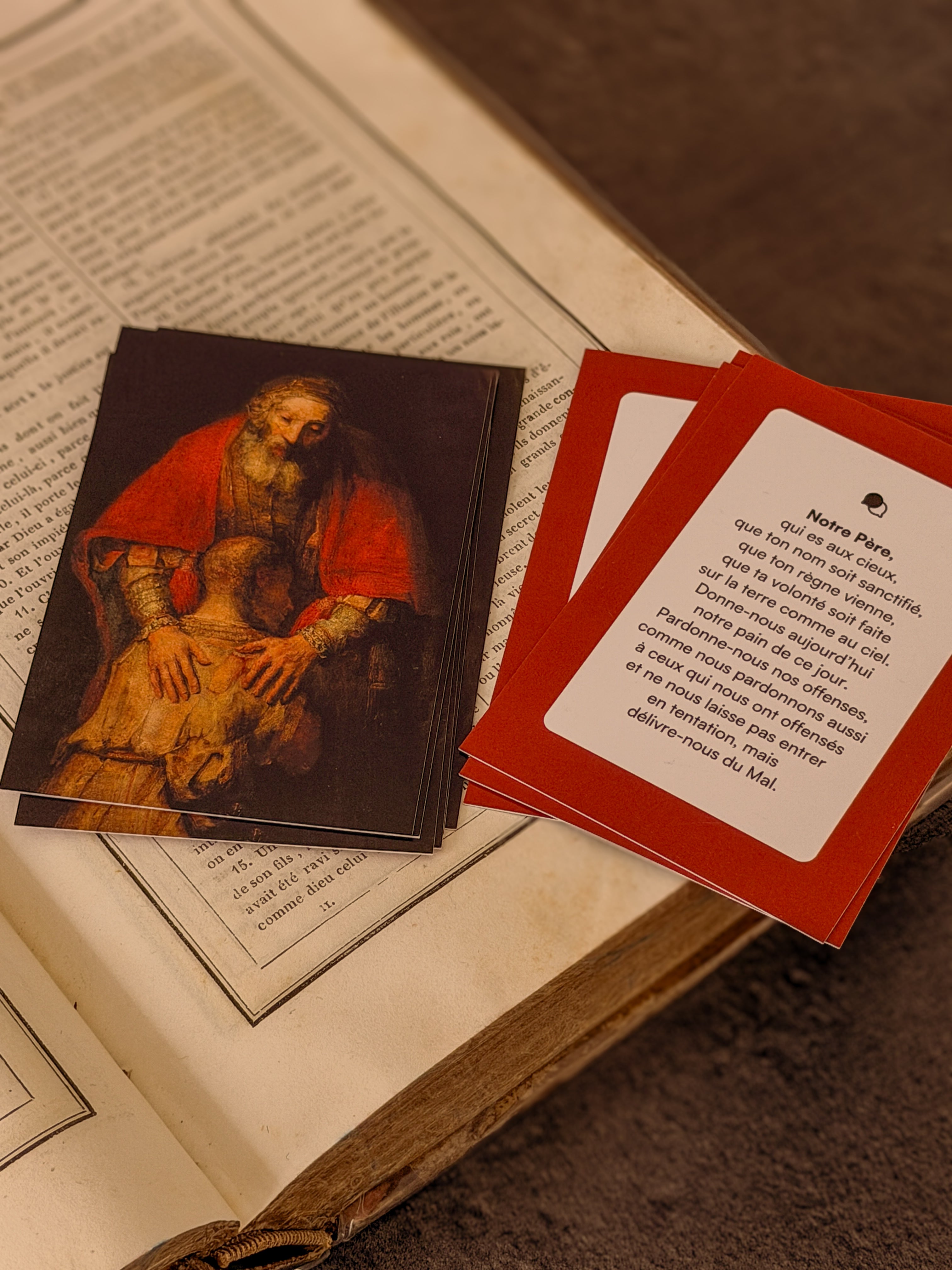 Carte Notre Père
