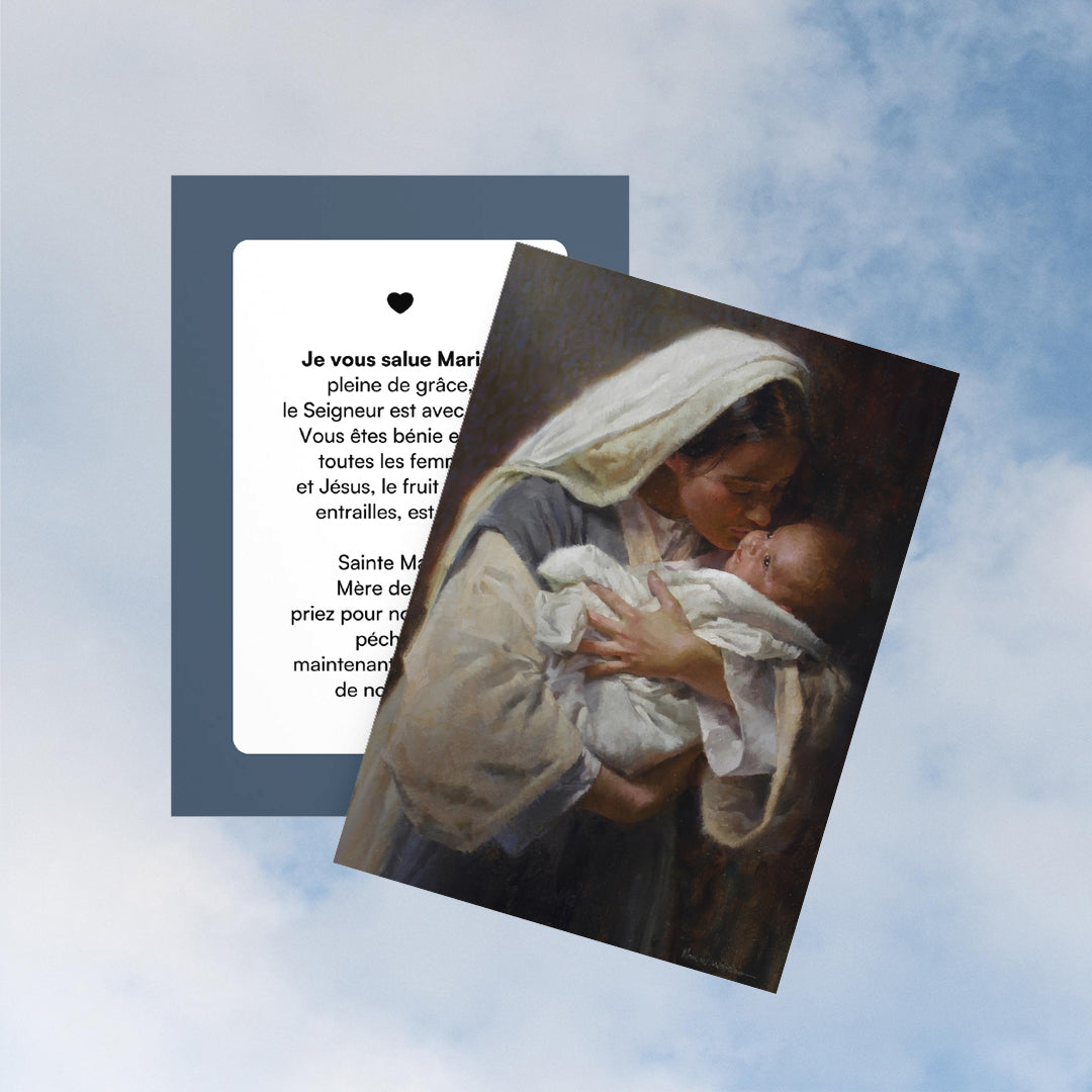 Carte Je Vous Salue Marie