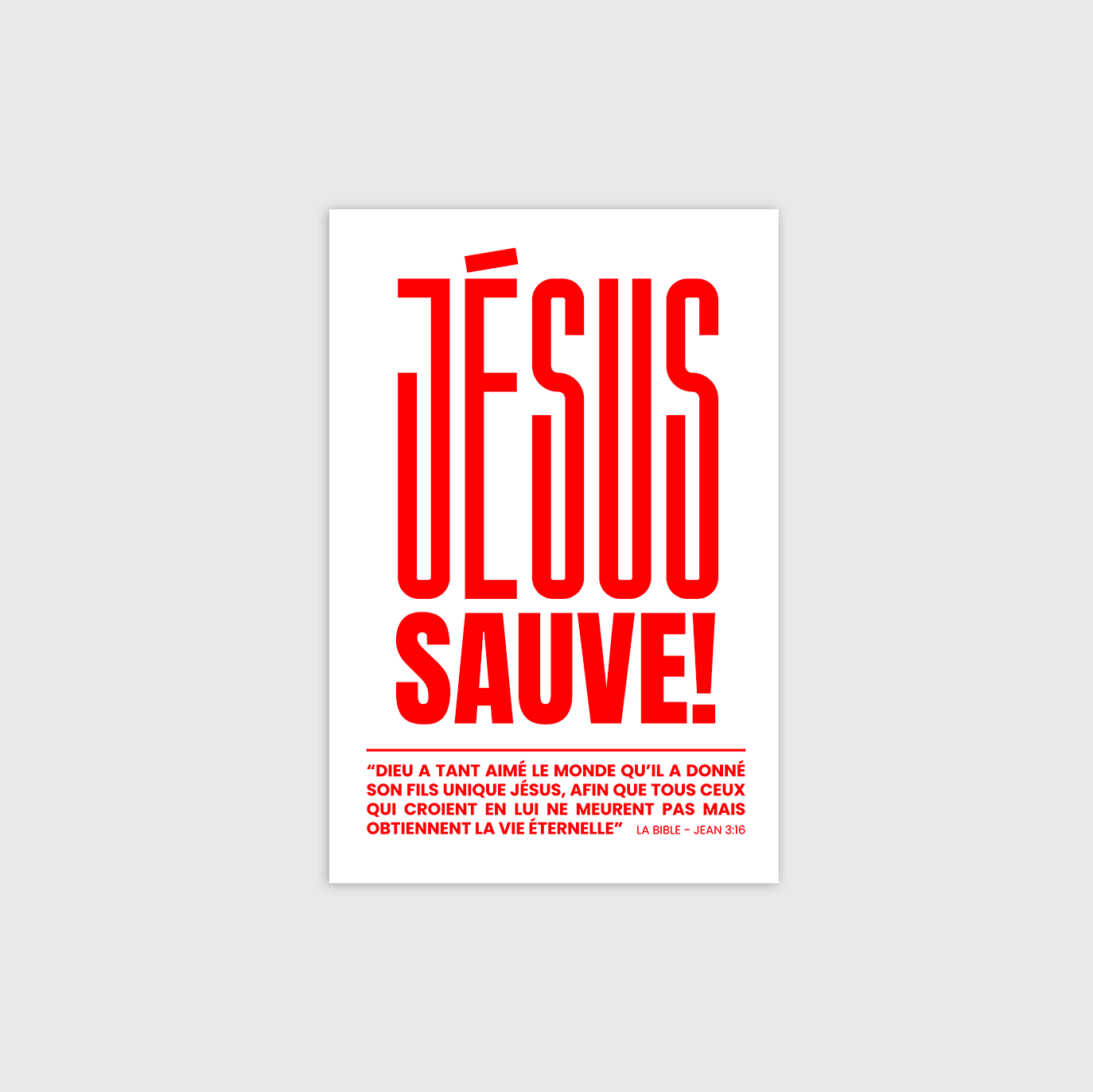 Sticker Jésus Sauve !