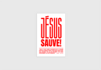 Sticker Jésus Sauve !