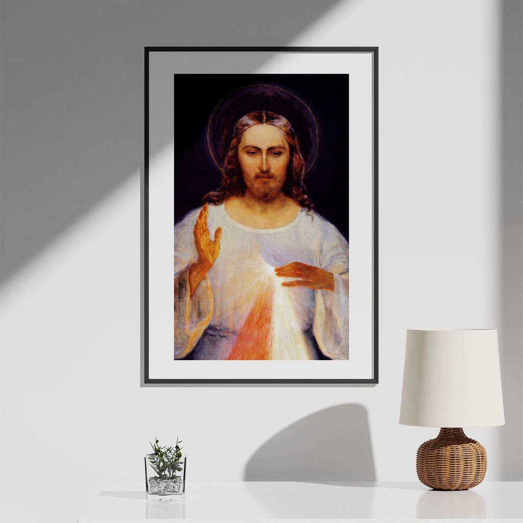 Affiche Jésus Miséricordieux