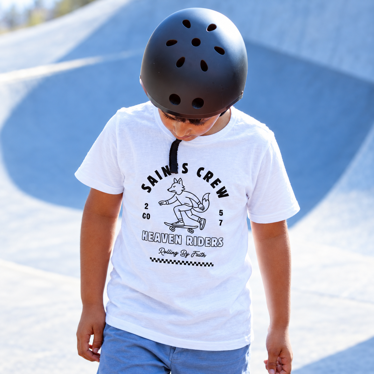Saints crew - T-shirt coton bio