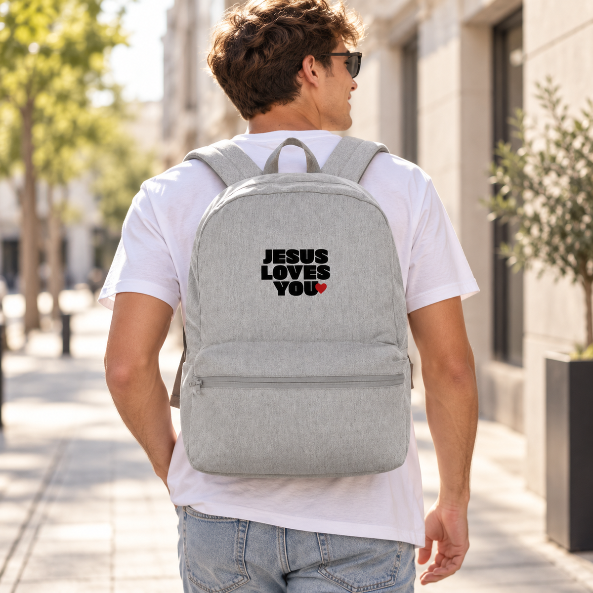 Sac à dos Jesus Loves You