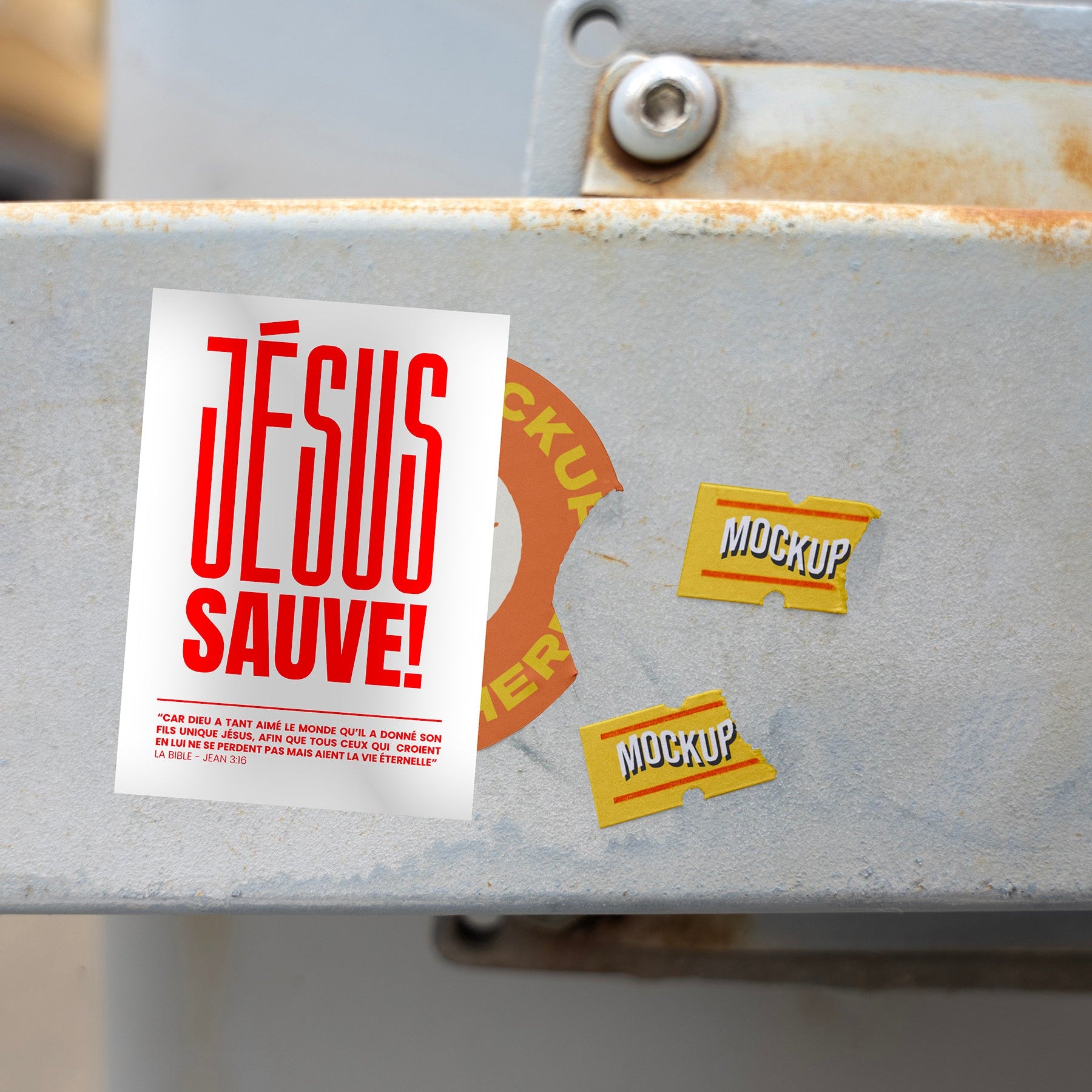 Sticker Jésus Sauve !