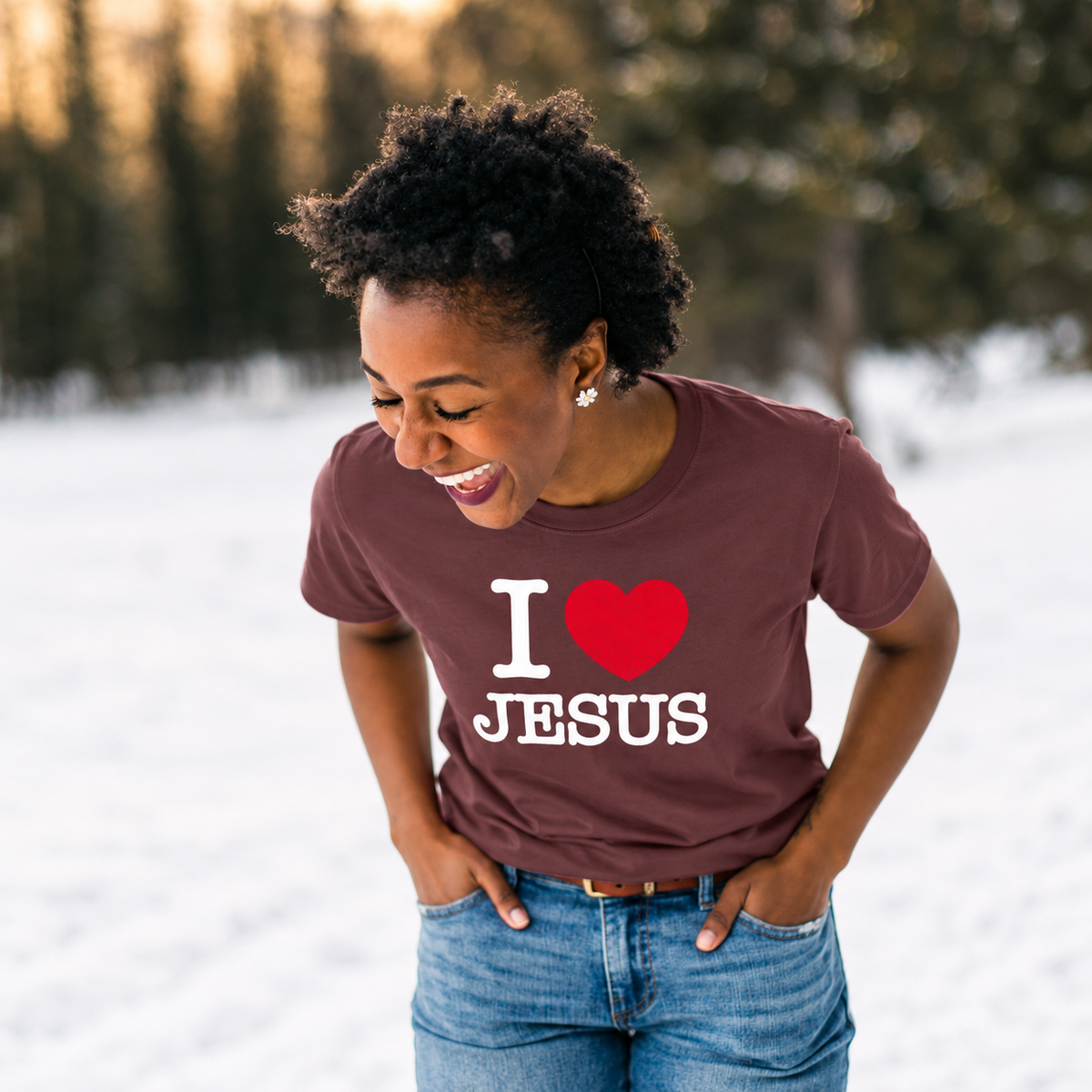 I Love Jesus - T-shirt unisexe