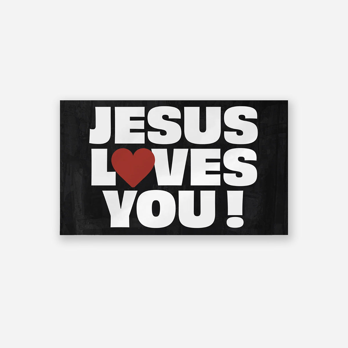 Sticker Jesus Loves You !