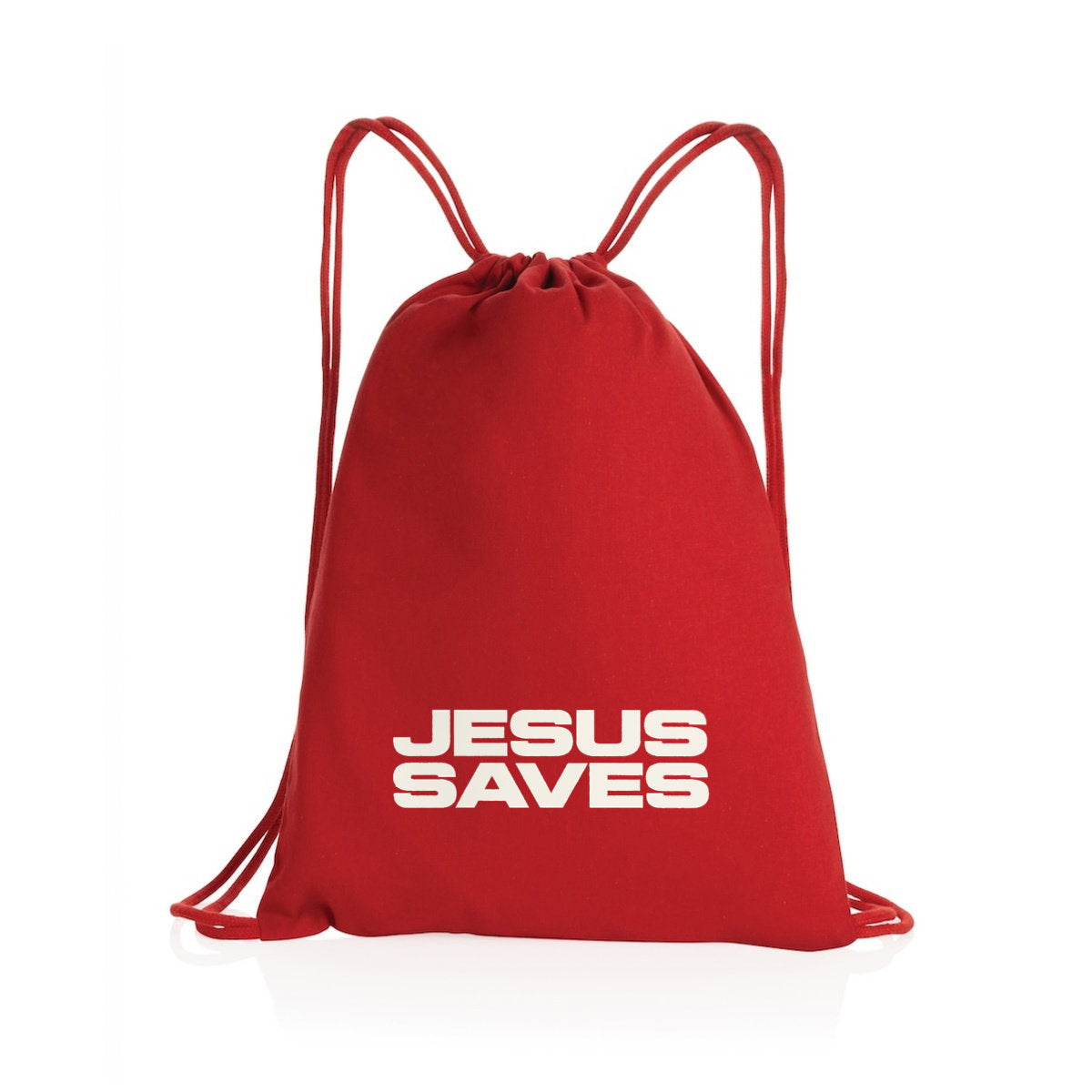 Sac à cordelettes Jesus Saves - face_0