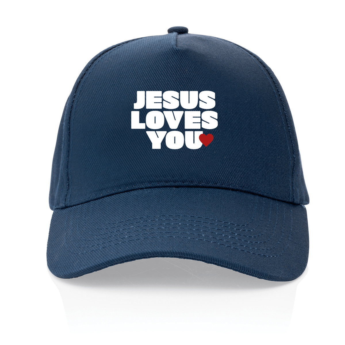 Casquette Jesus Loves You - face_0