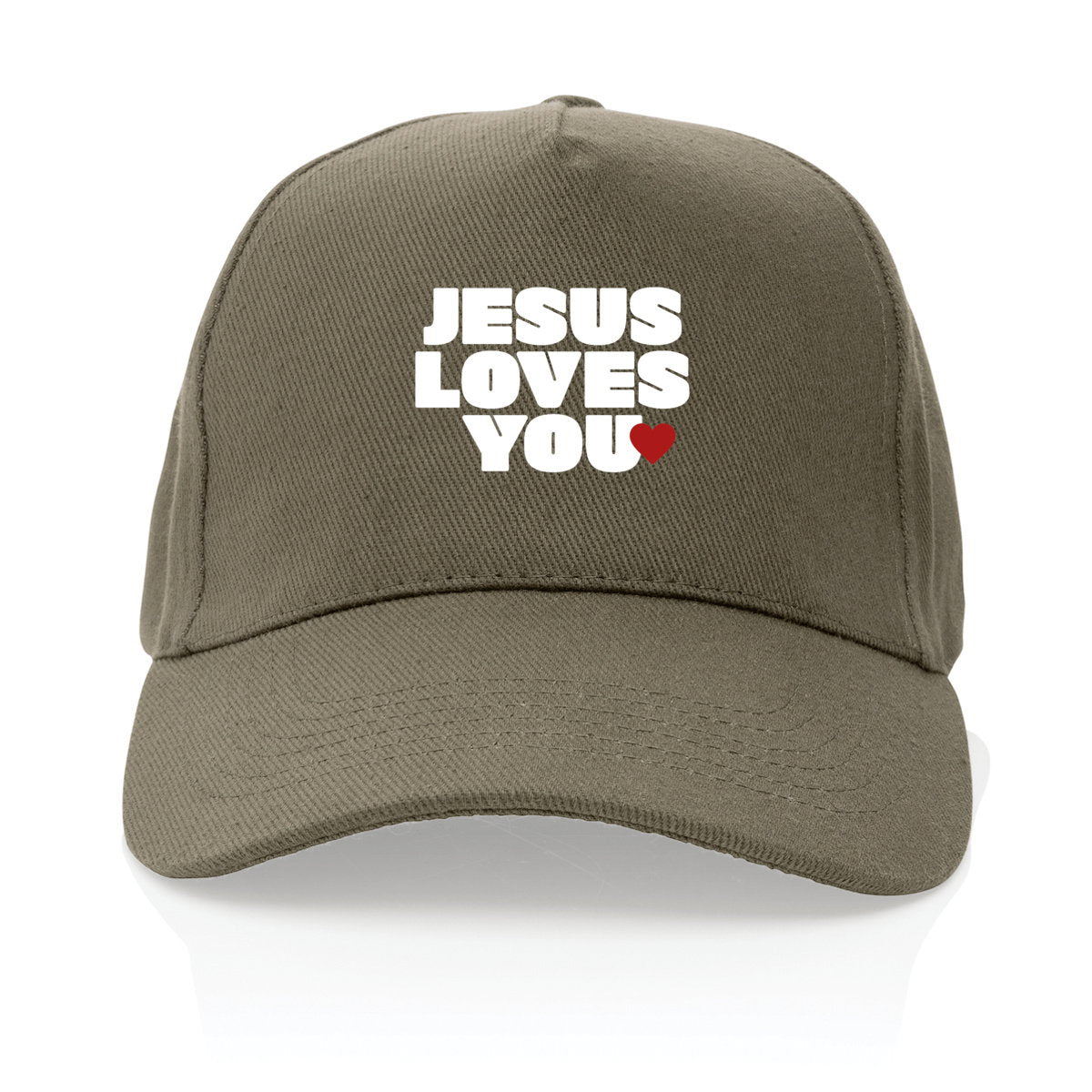 Casquette Jesus Loves You - face_1