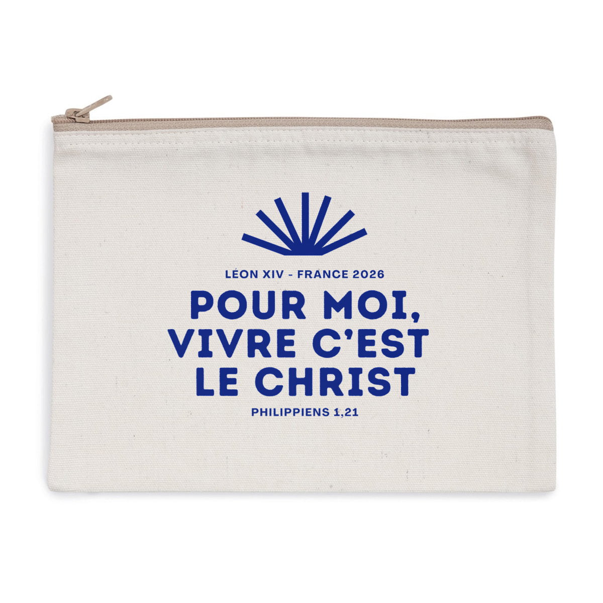 Pochette Pape Léon XIV "Pour moi, vivre c'est le Christ" - face_1