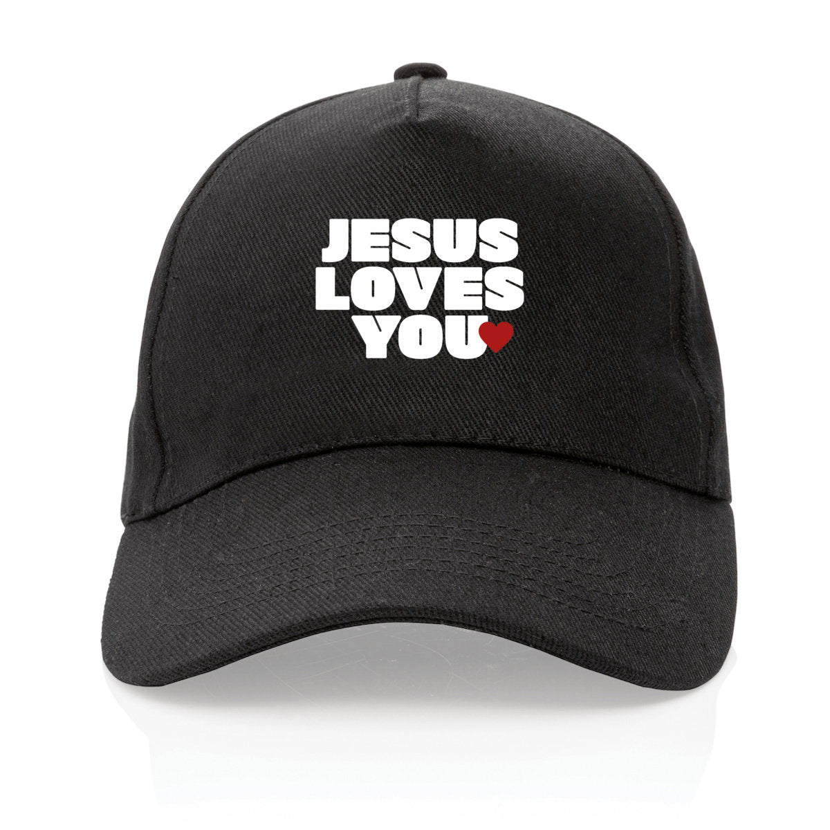 Casquette Jesus Loves You - face_2