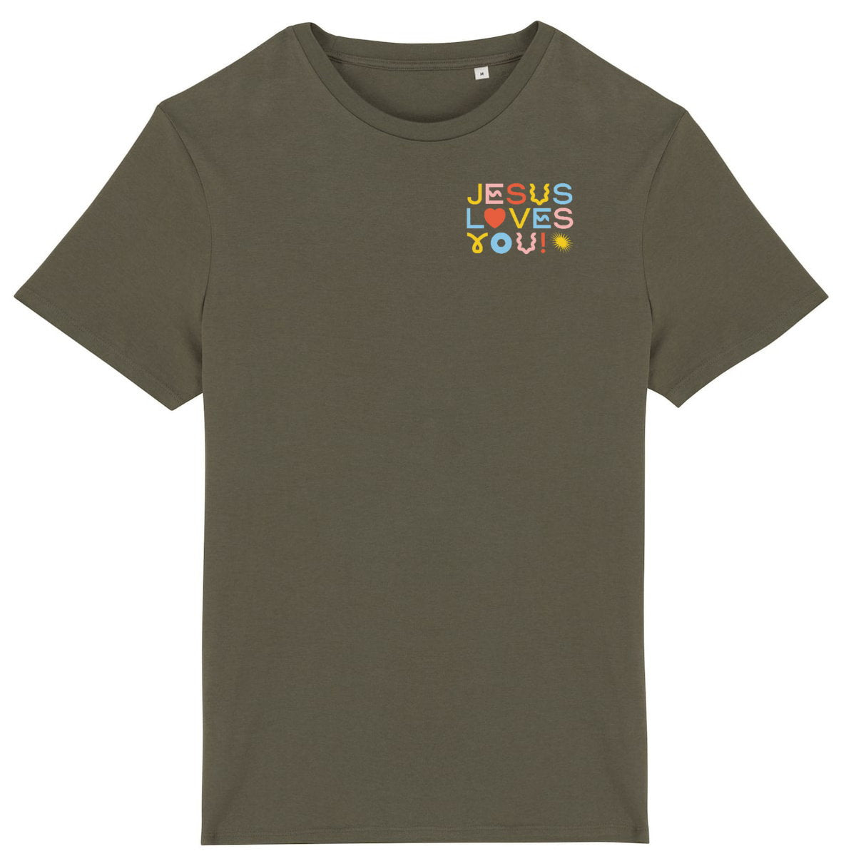 Jesus Loves You - T-shirt H/F - face_5