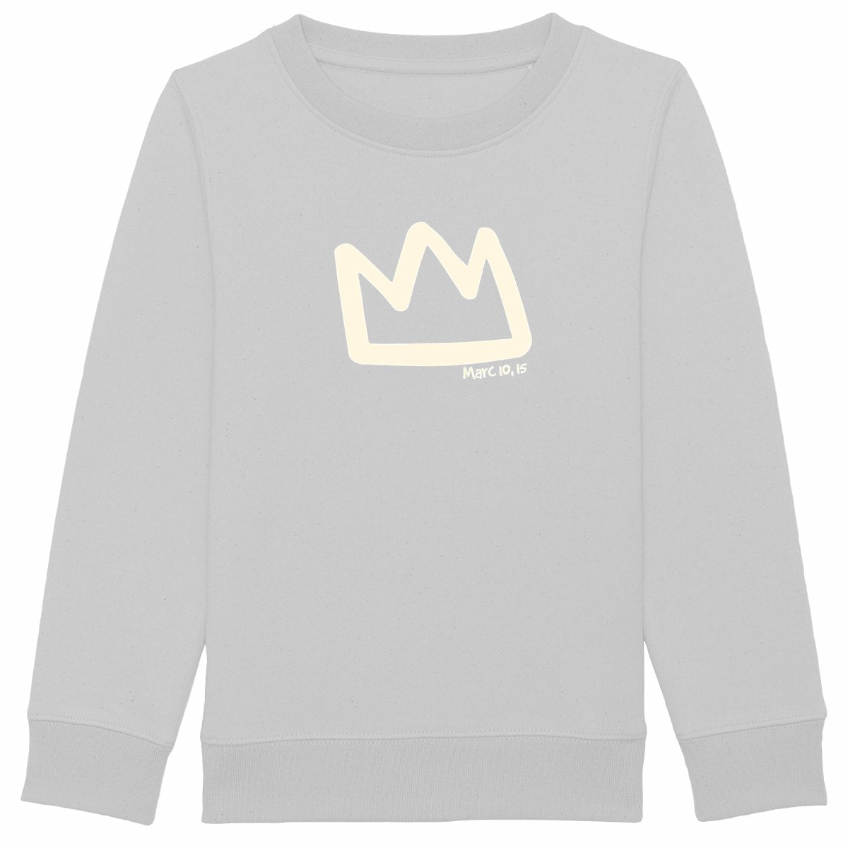 Couronne Marc 10,15 - Sweat épais - face_gris