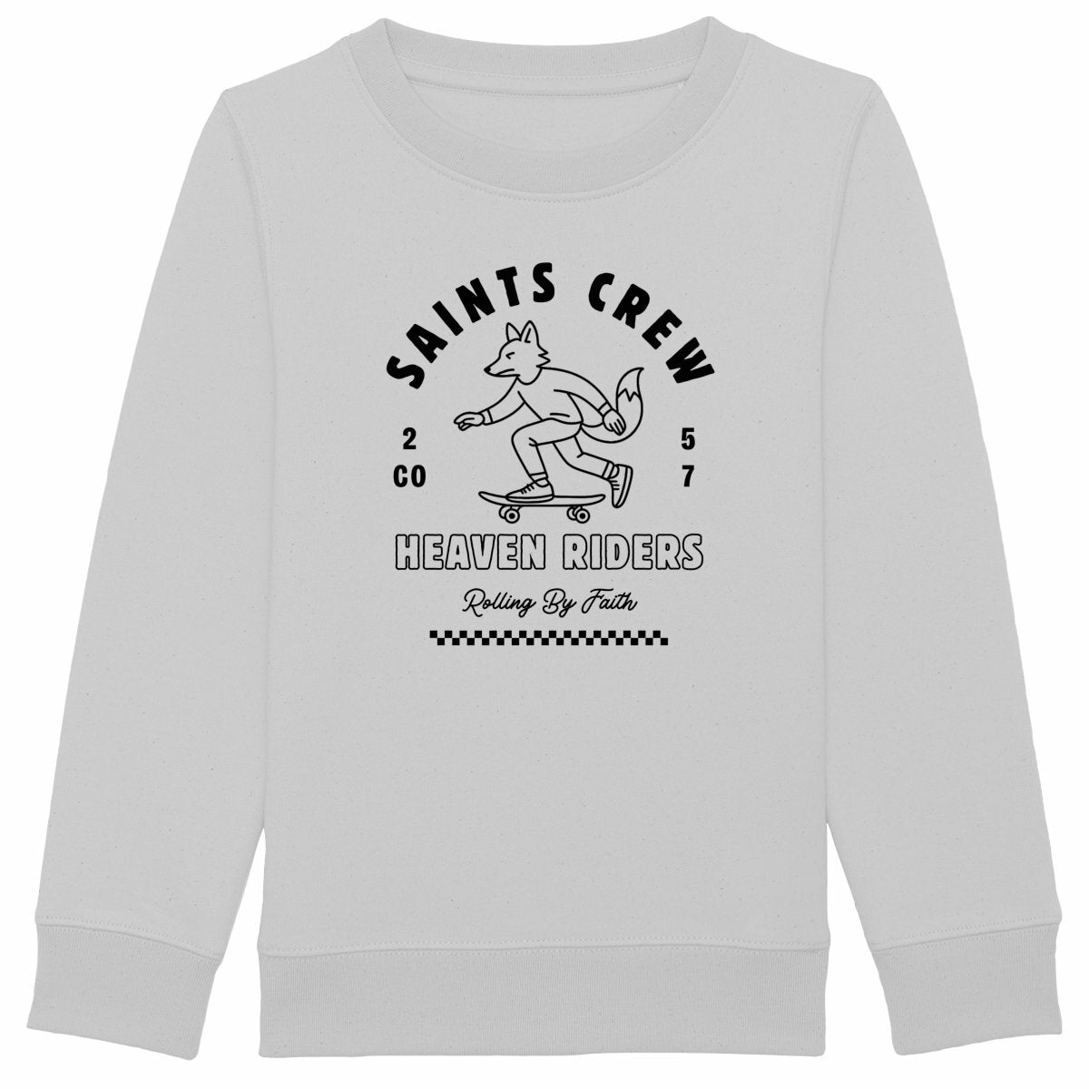 Saints crew - Sweat - face_gris