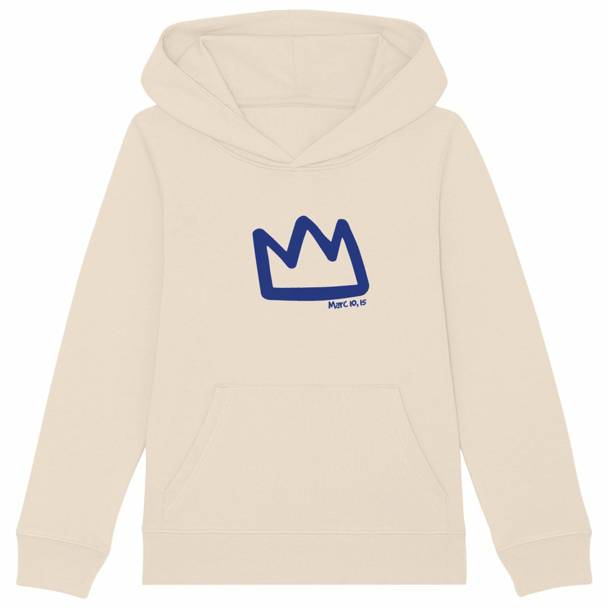 Couronne Marc 10,15 - Sweat à capuche - face_ivoire