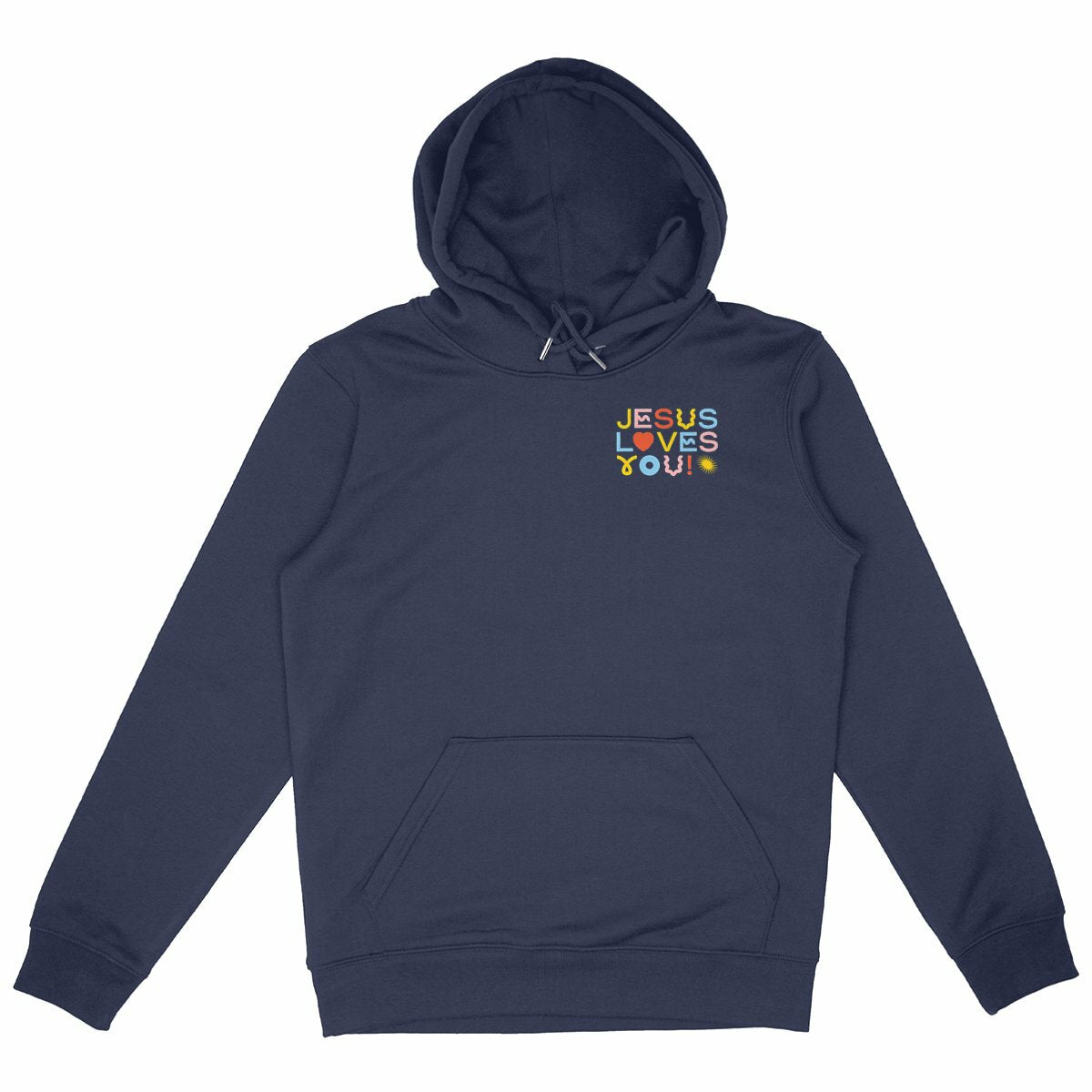Jesus Loves You - Sweat H/F - face_marine