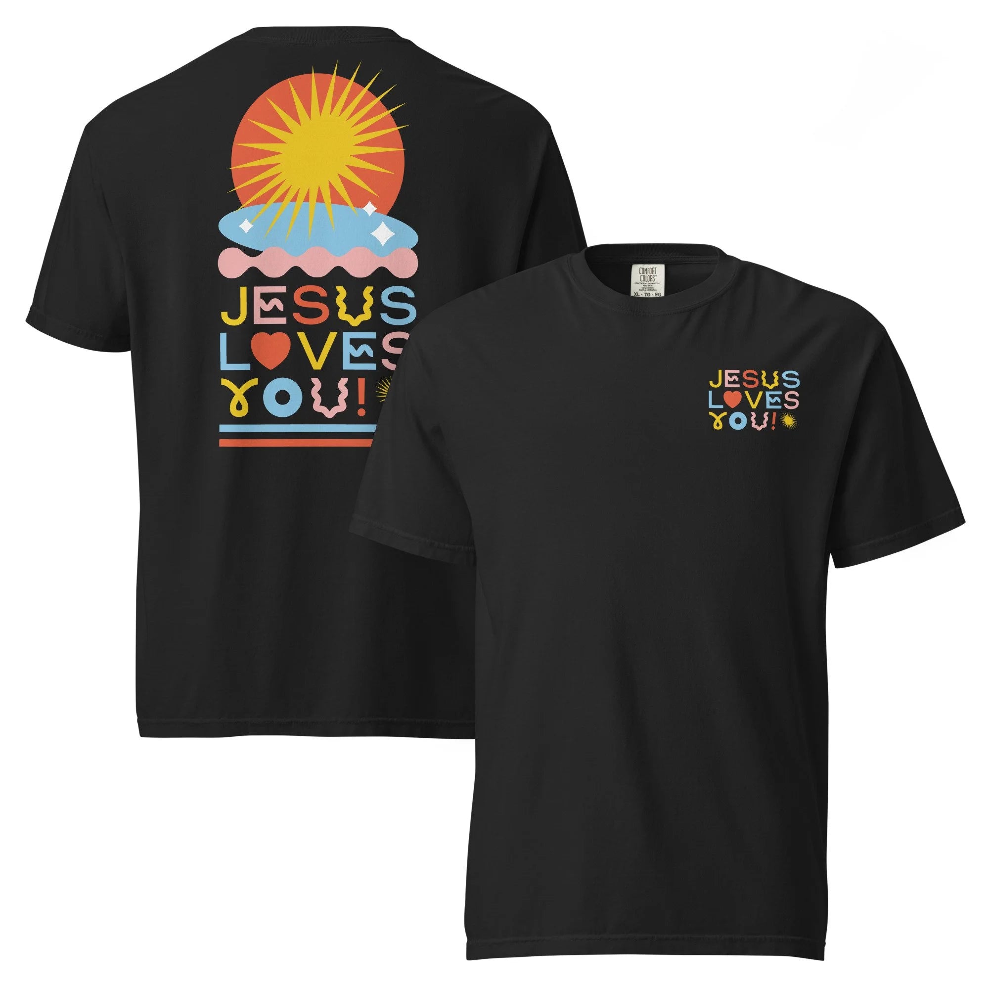 T-shirt oversize Jesus Loves You | Summer 2026