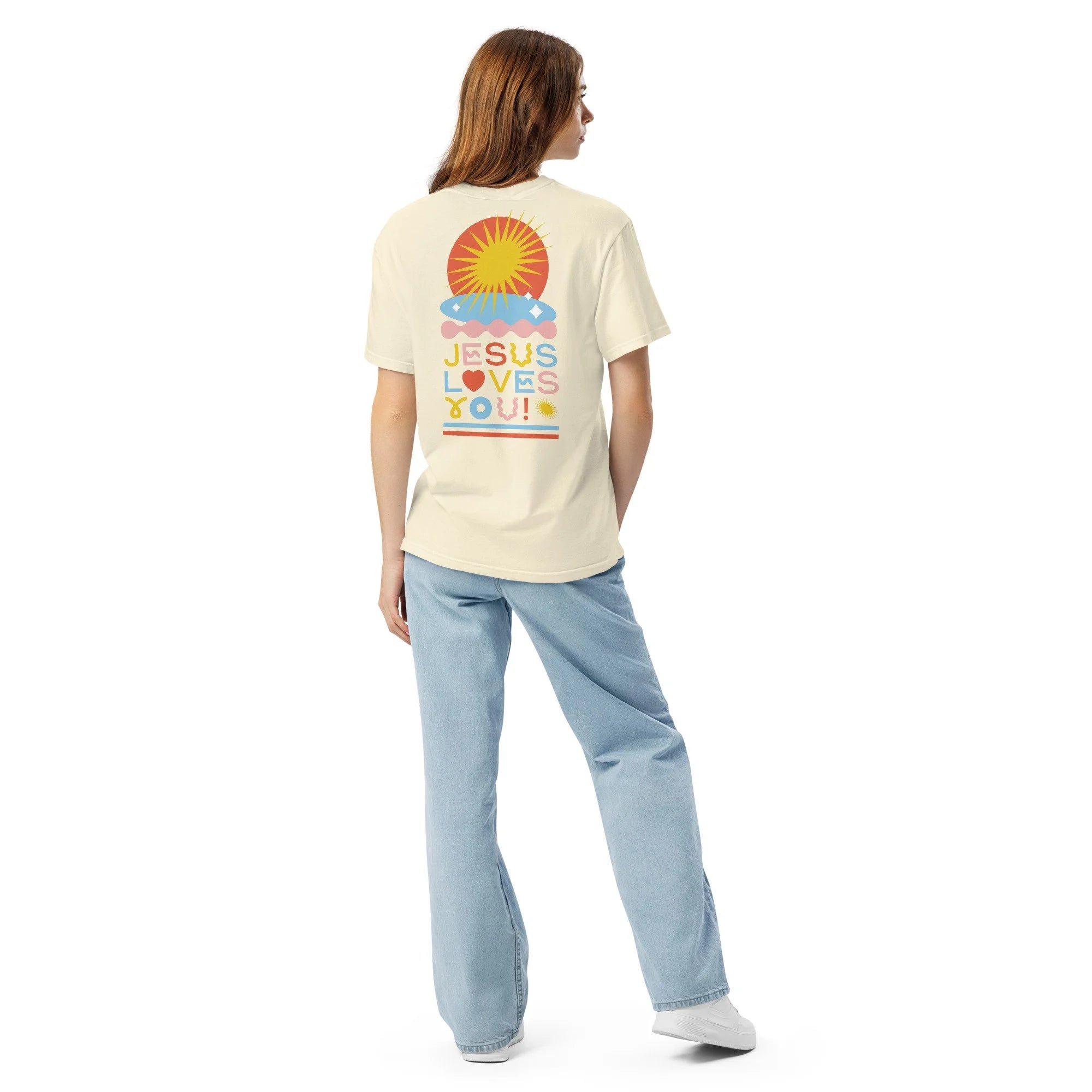 T-shirt oversize Jesus Loves You | Summer 2026
