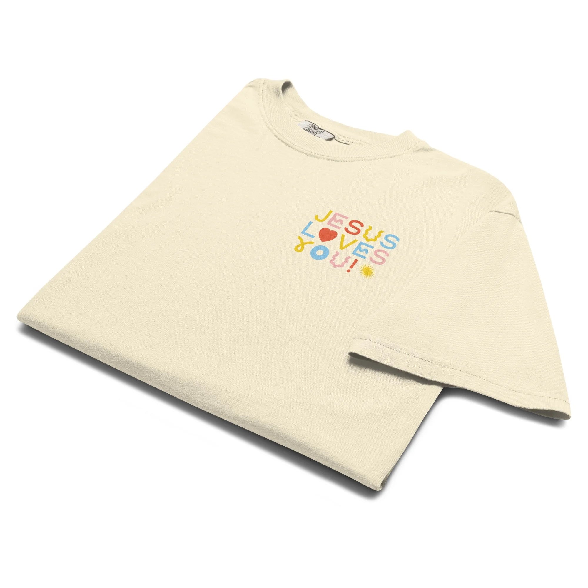 T-shirt oversize Jesus Loves You | Summer 2026