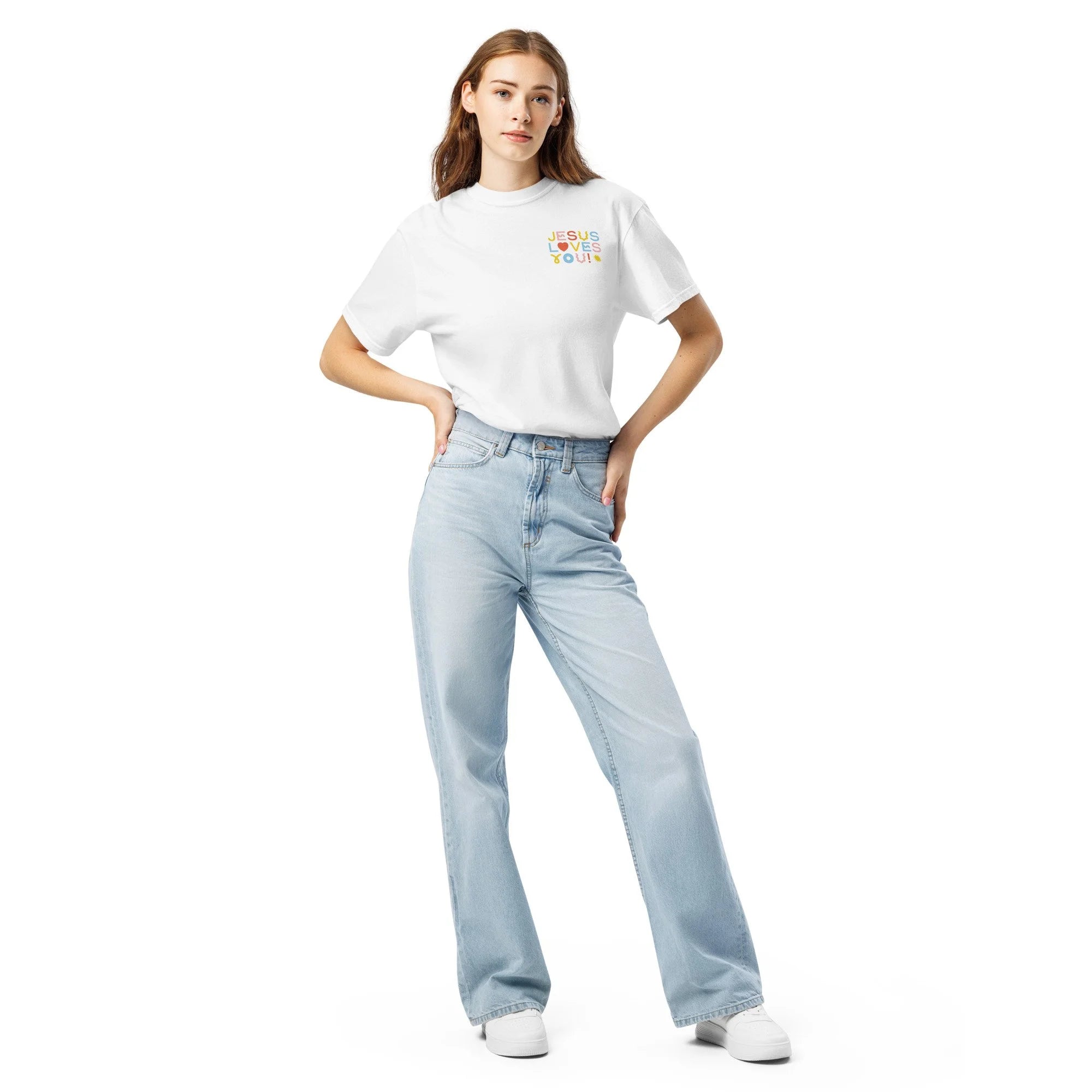 T-shirt oversize Jesus Loves You | Summer 2026