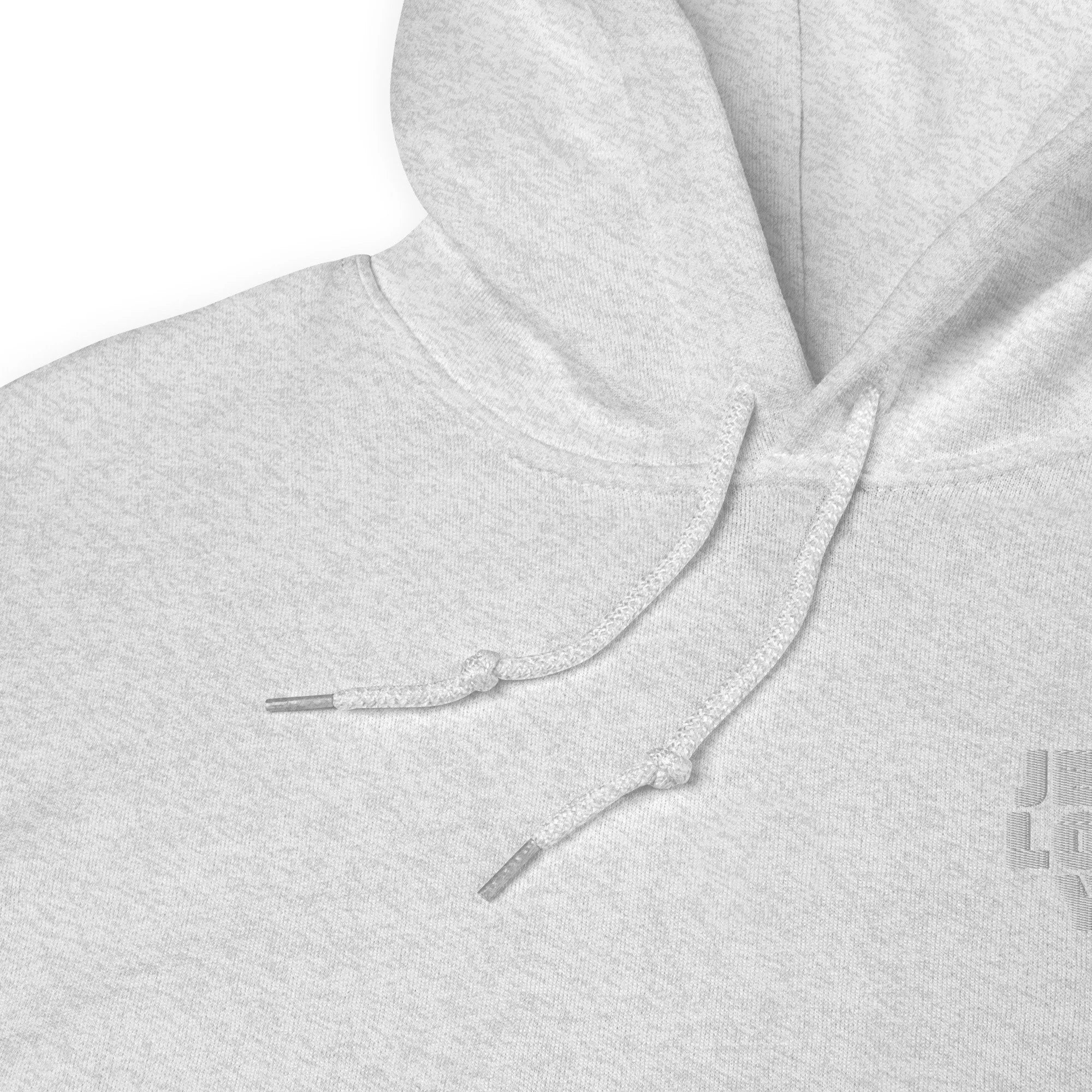 Sweat à capuche brodé Jesus Loves You