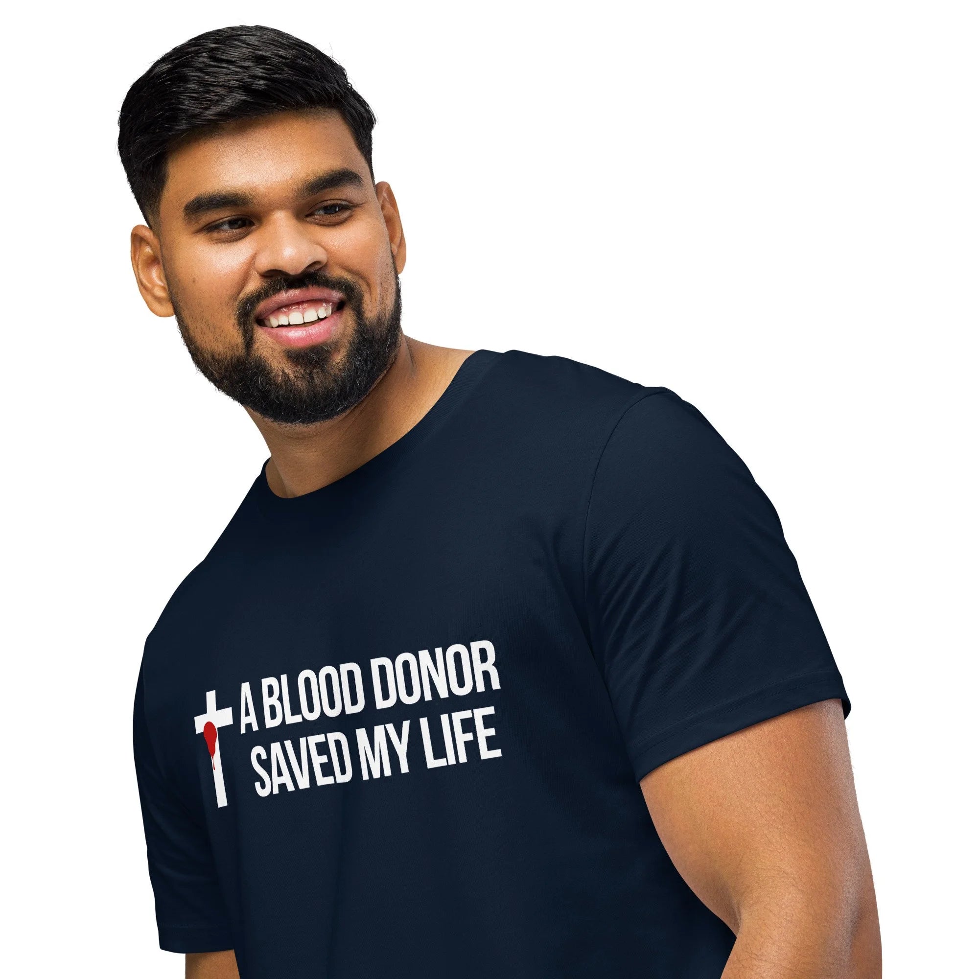 T-shirt "A Blood Donor Saved My Life"