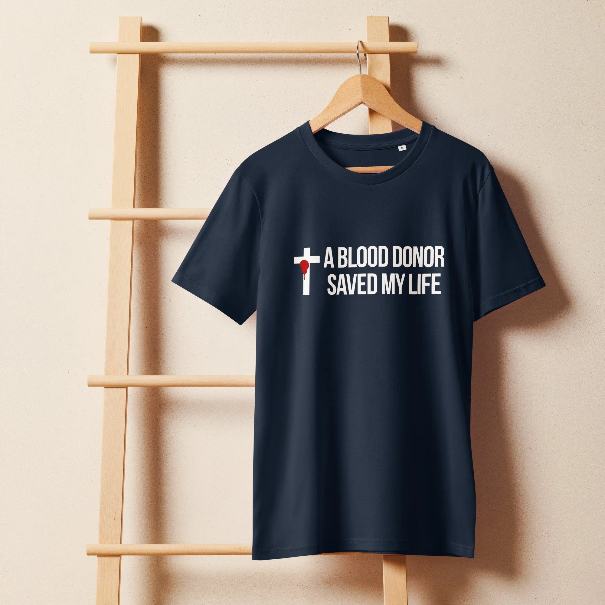 T-shirt "A Blood Donor Saved My Life"