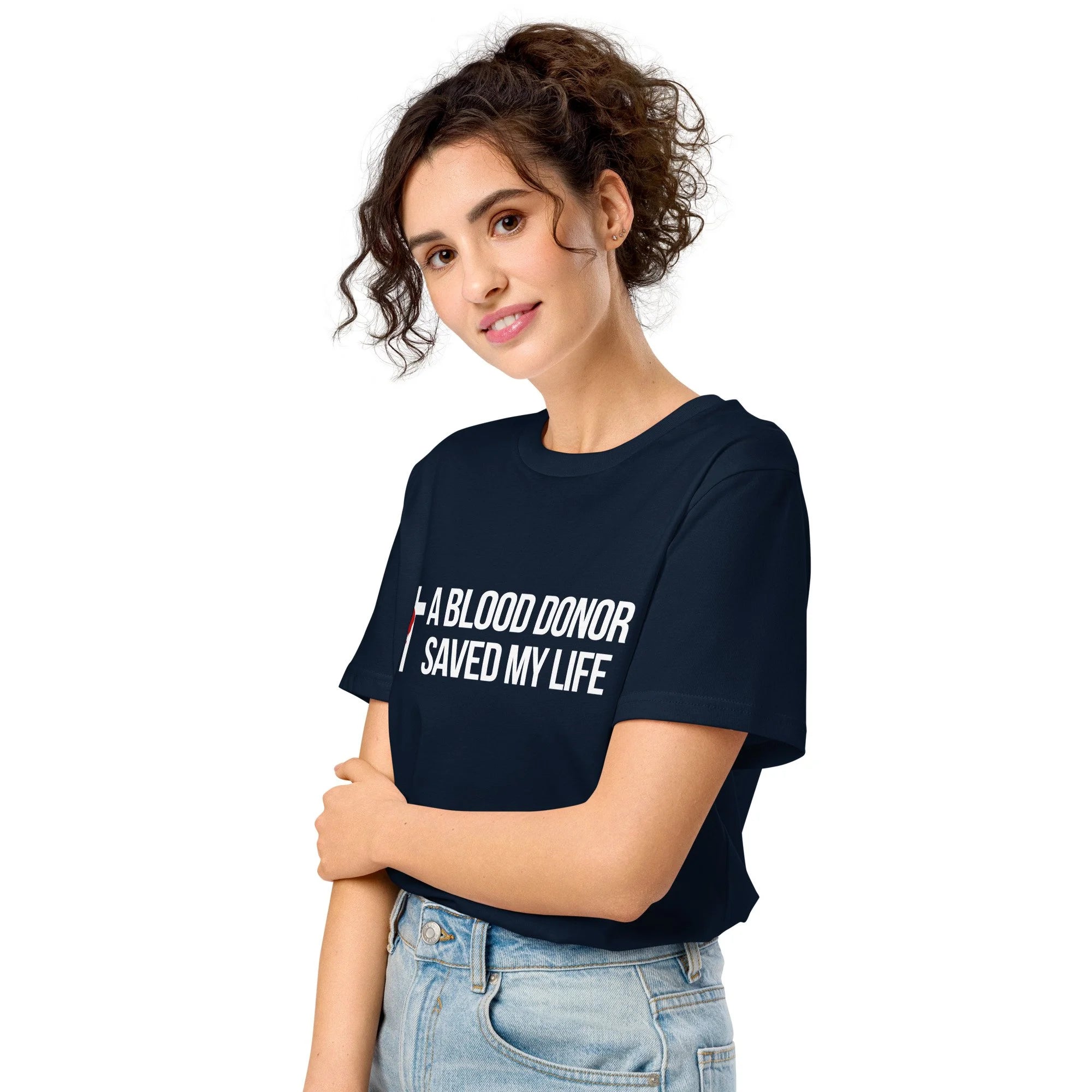 T-shirt "A Blood Donor Saved My Life"